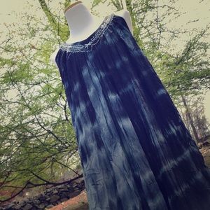 Long Milky Blue Dress
