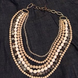 Banana Republic Layered Stone Necklace