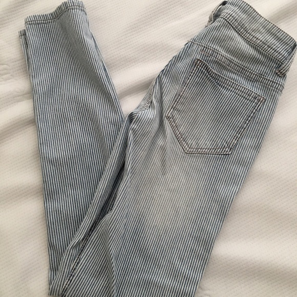 Mossimo Skinny Striped Denim Jeans SZ1