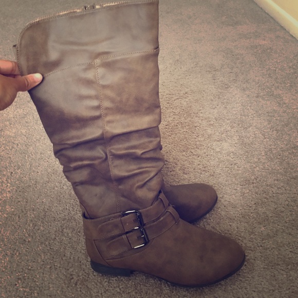 High Brown Boots