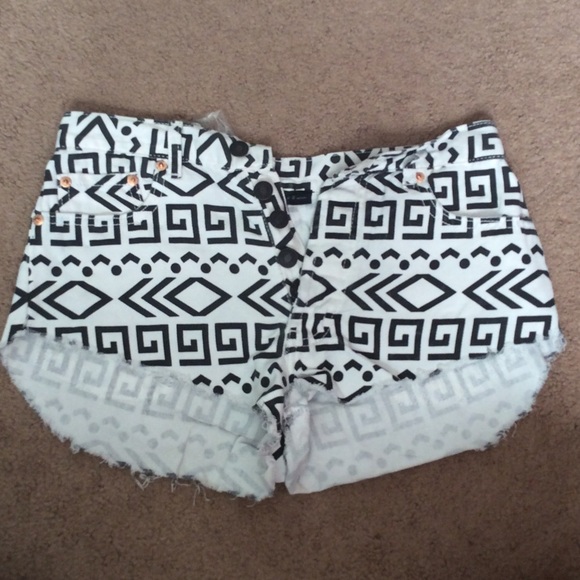 High waisted shorts