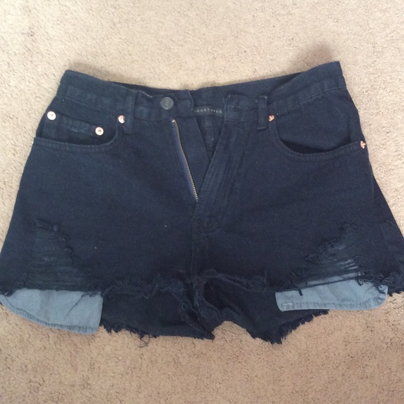 High waisted shorts