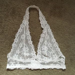 NWOT F21 Halter Lace Bralette