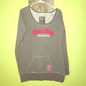 Distressed OSU sweatshirt