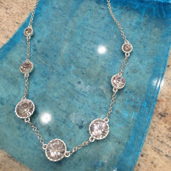 WHBM Rhinestone Necklace - Worn Once - Picture 1 of 1