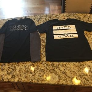 2 boys medium t shirts