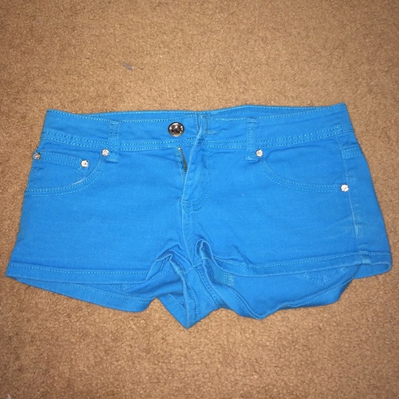 Blue jean shorts - Picture 1 of 2