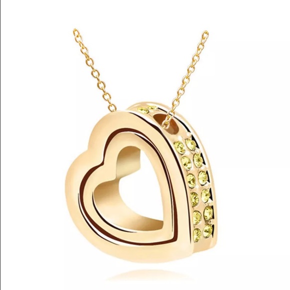 Floating Heart Necklace