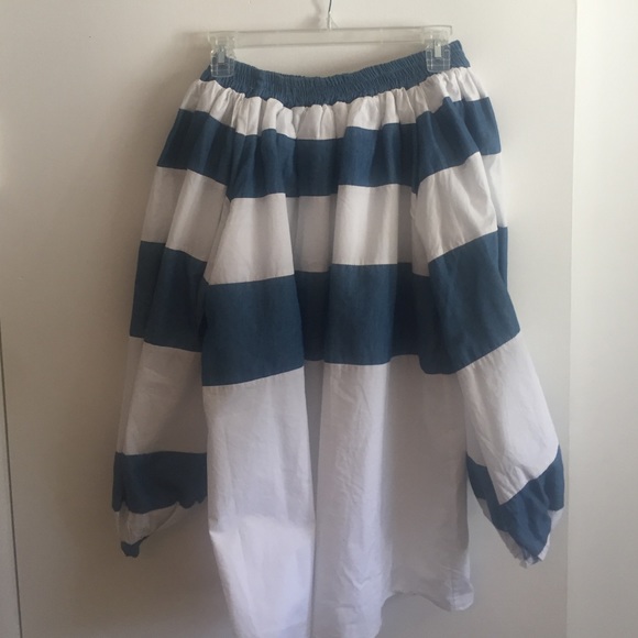 Pixie Market Off the Shoulder Flounce Top