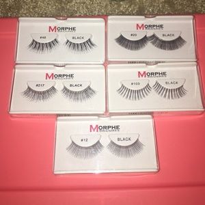 5 sets of Morphe lashes ❤️