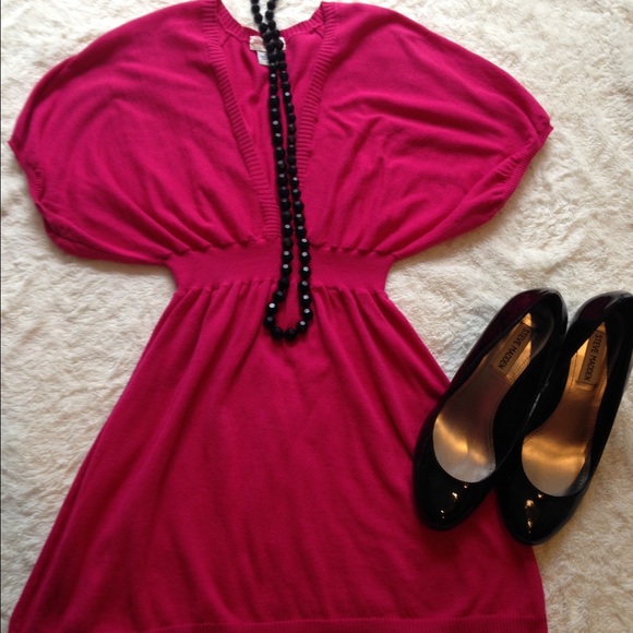 🎉sale Guess Pink tunic long Light weight Sweater