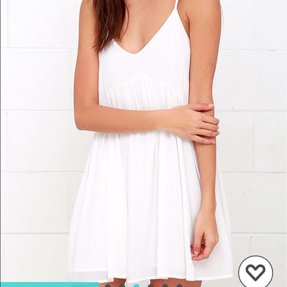 white babydoll dress