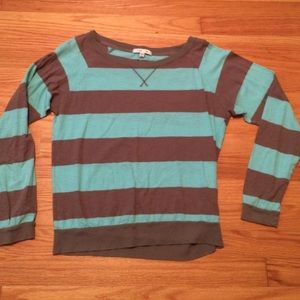 Stripped long sleeve tee