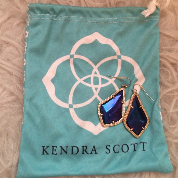 Kendra Scott iridescent Lexi earrings