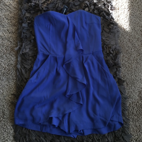 Express blue romper