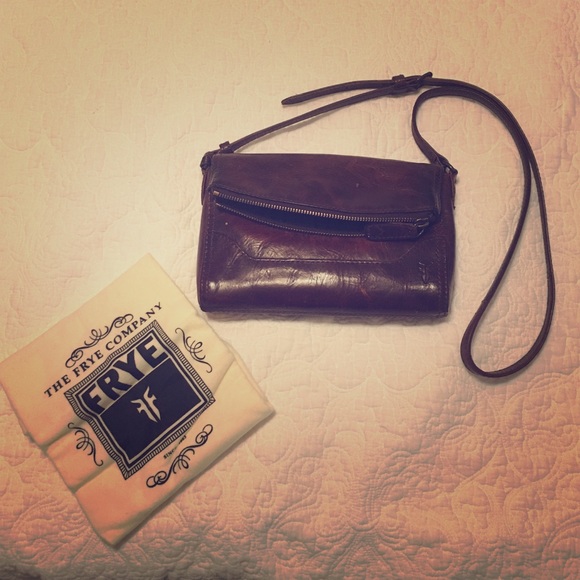 Frye Melissa fold over cross body