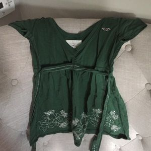 Green Hollister top