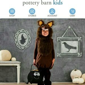 Pottery Barn Wolf costume