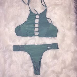 Cut out bikini set (Brazilian style bottom)