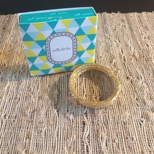 Stella & Dot Bardot Bangle in gold