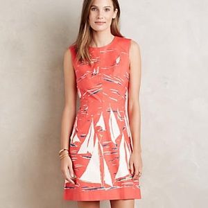 NWT SOLD OUT Berru Poplin Dress by Anthropologie