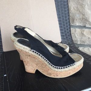 Nine West sling back sandals