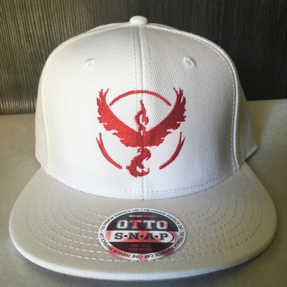 Otto Accessories - Pokemon Go Team VALOR Embroidered hat