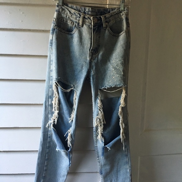 UNIF distressed 'Twerk' jeans, size 24