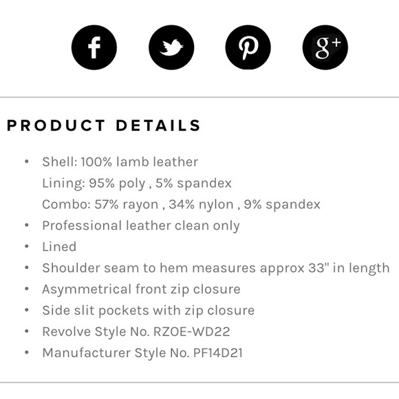 Rachel Zoe Auburn Leather Dress - Picture 8 of 8