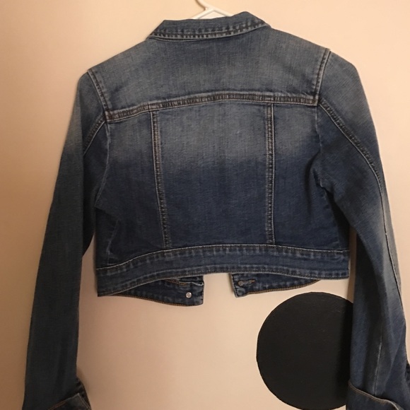 bp Jackets & Coats Bp Cropped Denim Jacket Poshmark