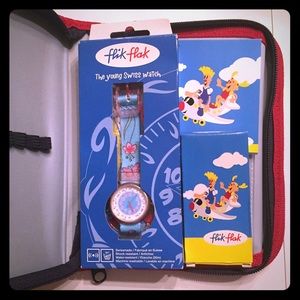 NEW flik flak girl's watch