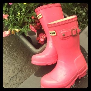 Kids hunter rain boots!
