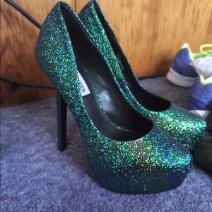 Steve Madden multi colored heels
