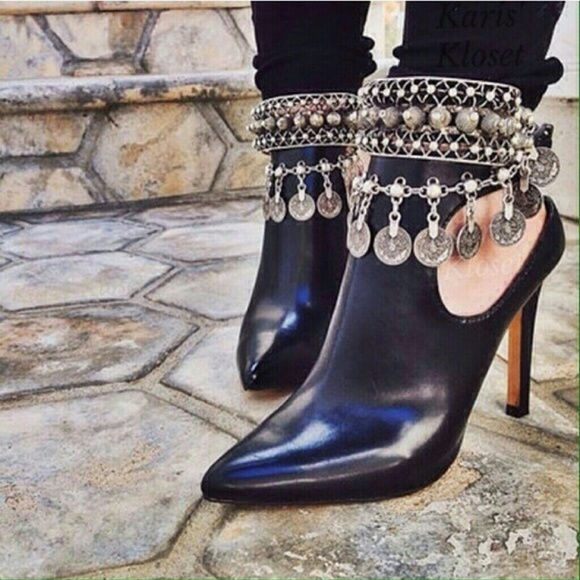 Jewelry | X2 boho coin anklets (Or bracelets) - Picture 3 of 3