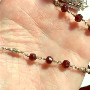 ❌TRADED❌ Laura Silpada garnet necklace