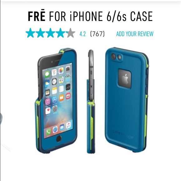 LifeProof Accessories - Blue and green life proof case