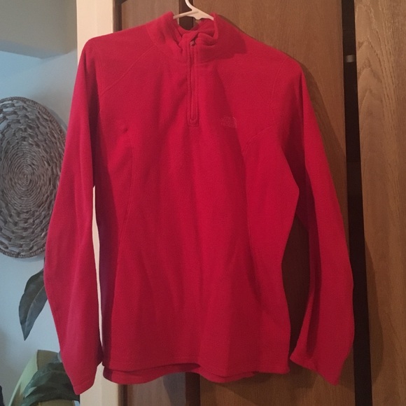 North Face 3/4 Zip fleece