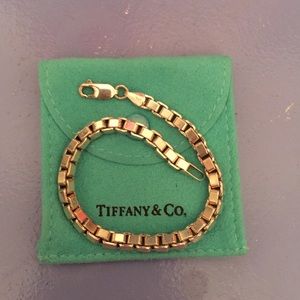 Tiffany link bracelet perfect condition