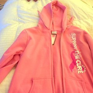 Support the cure breast cancer hoodie