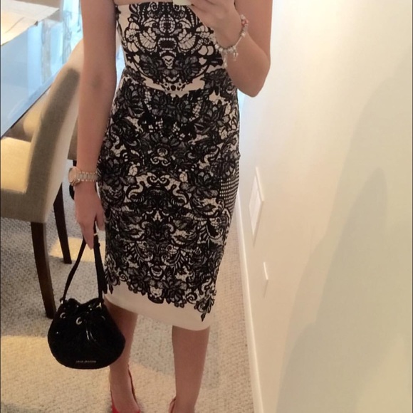 Strapless dress
