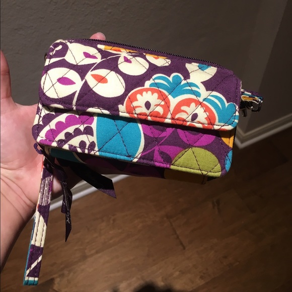 NWOT Vera Bradley purple wristlet