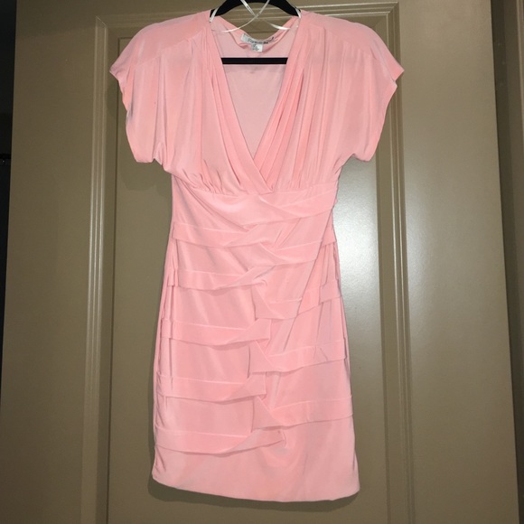 Peach dress🍑/fitted