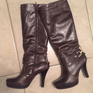 JASMIN :: Brown Leather Boots