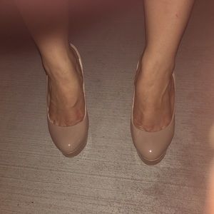 Nude Aldo Pumps