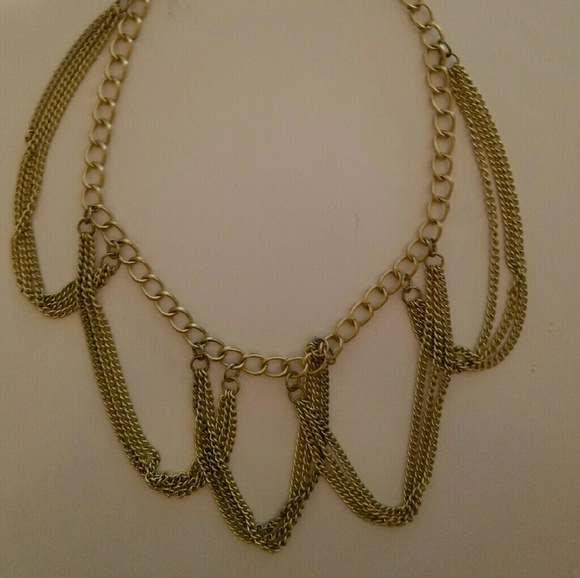 Gold chain link necklace Banana Republic - Picture 4 of 4