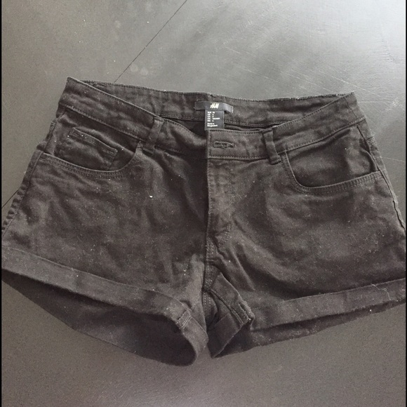 Black shorts