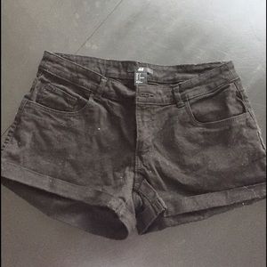 Black shorts