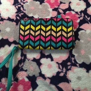 Cute wallet holds iPhone