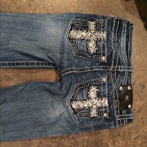 Girls' size 10 Miss Me bootcut jeans