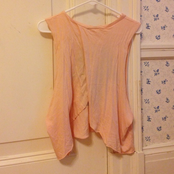 Hamsa Open Back Light Pink Tank - Picture 2 of 4